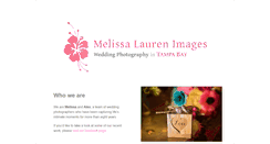 Desktop Screenshot of melissalaurenimages.com